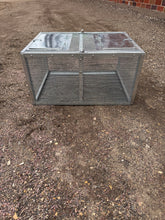 Load image into Gallery viewer, 2 Compartment Metal Storage Box